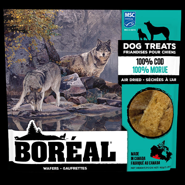 BOREAL Dog Treat Cod Wafers 92g