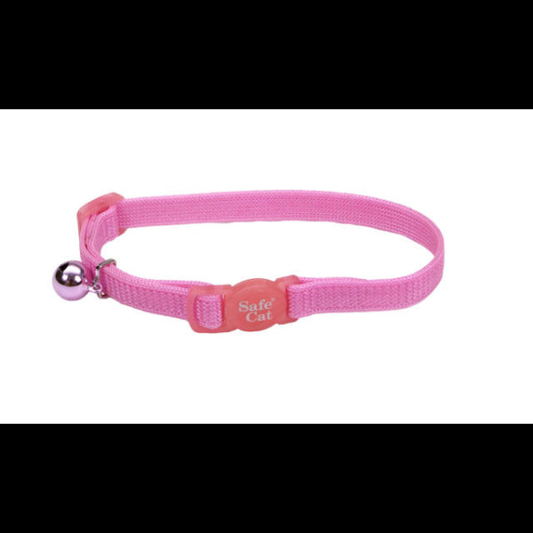 SafeCat Brkwy Collar Brt Pink 12"