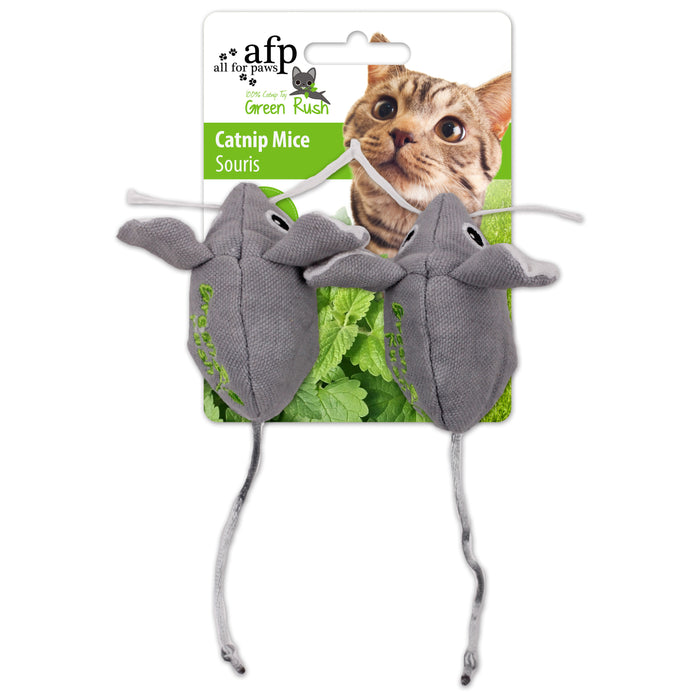 AFP Green Rush Canvas Mice 2pk