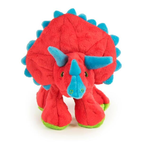 GD Dino Frills Plush Red Sml