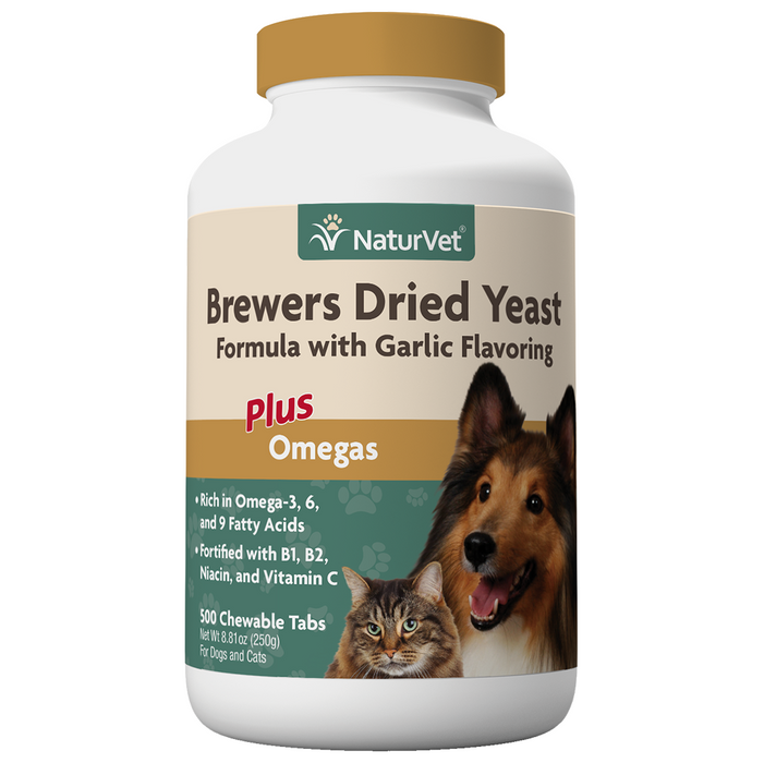 NV Brewer's Yeast/Garlic w/ Omega 500 Tab