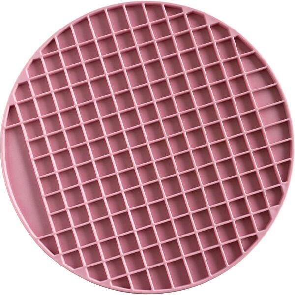 Unleashed Round TPE Lick Mat Pink 11"