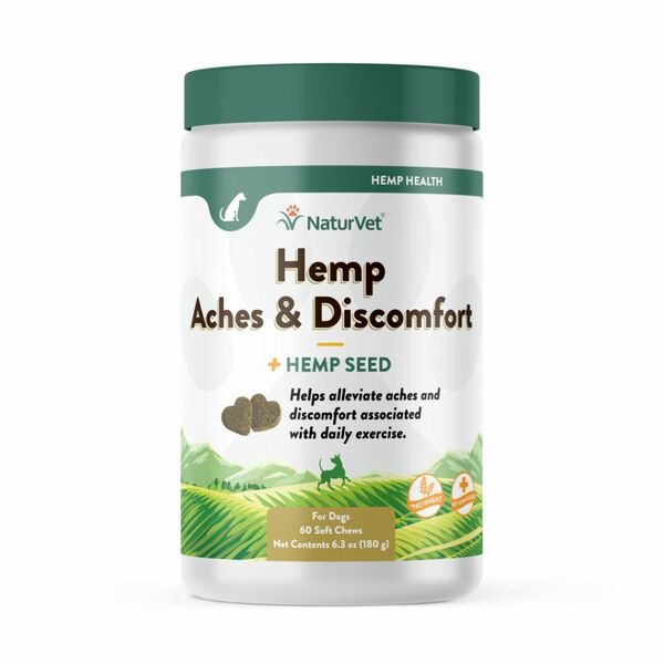 NV Hemp Aches & Discomfort 60ct