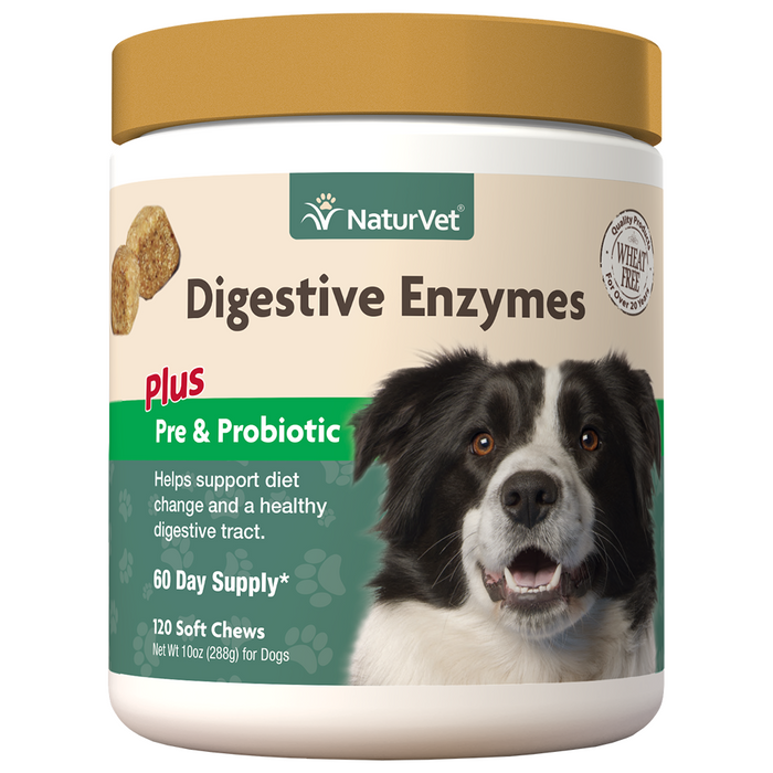 NV Soft Chew Digestive Enzymes & Probiotic 120ct