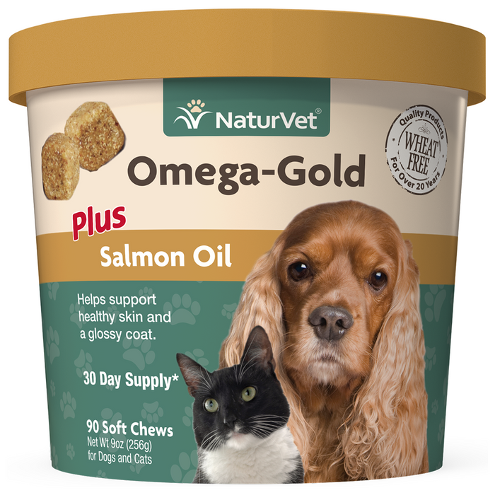 NV Omega Gold + Salmon Oil Soft Chews 90ct