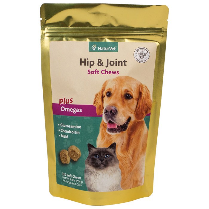 NV Soft Chew Hip/Joint Plus Omega 120ct