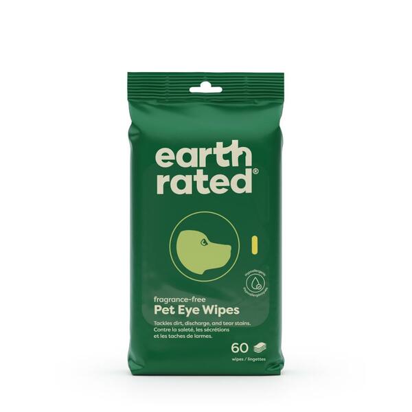 ER Compostable Pet Wipes Unscented 8x8" 100pk