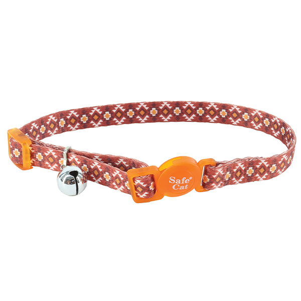 SafeCat Fashion Brkwy Collar SW Sunset 12"