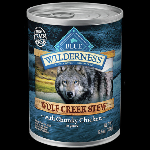 BBW Dog GF Wolf Creek Stews Chicken 12.5oz