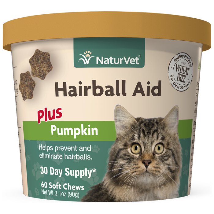 NV Hairball & Pumpkin Cat Soft Chew 60ct