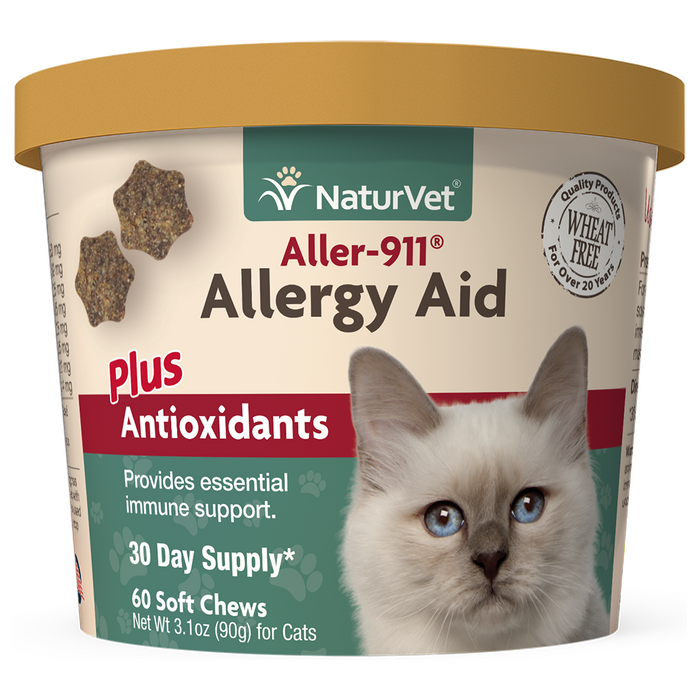 NV Aller-911 Allergy Aid & Antioxidants Cat Soft Chew 60ct