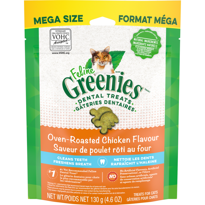 GRN Feline Dental Treat Oven Roast Chicken 4.6oz