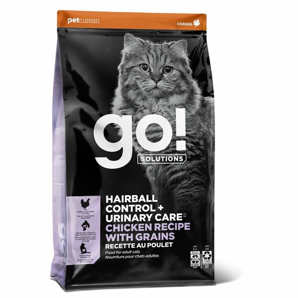 Go! Cat Hrbll/Urinary Chicken w/grains 6lbs