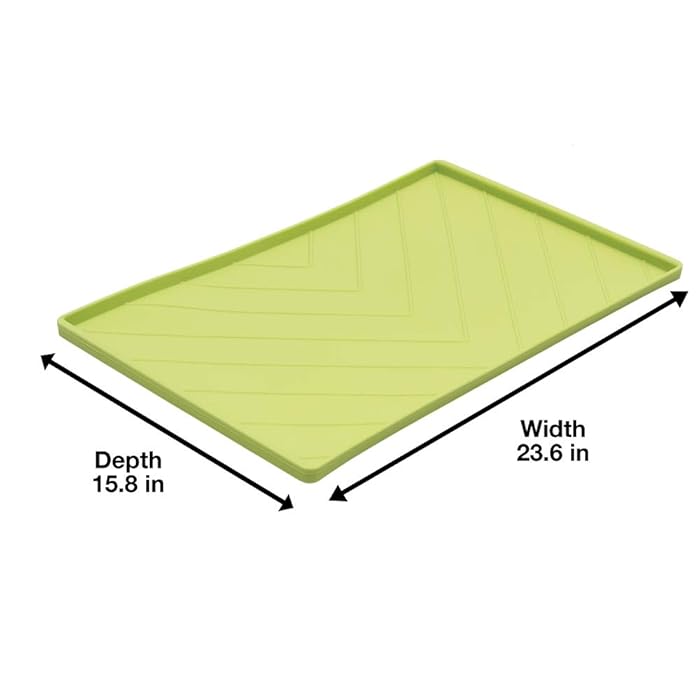 MM Mat with Metal Rods Lrg Green