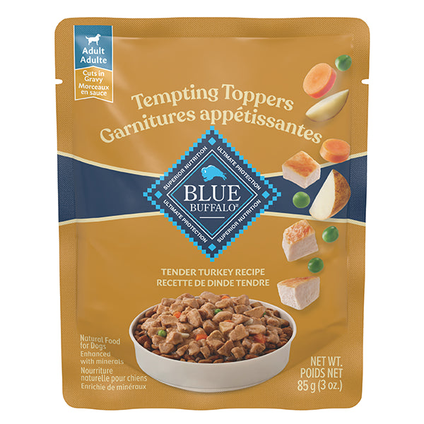 Blue Dog Toppers Variety Pack Beef/Chkn 12/3oz