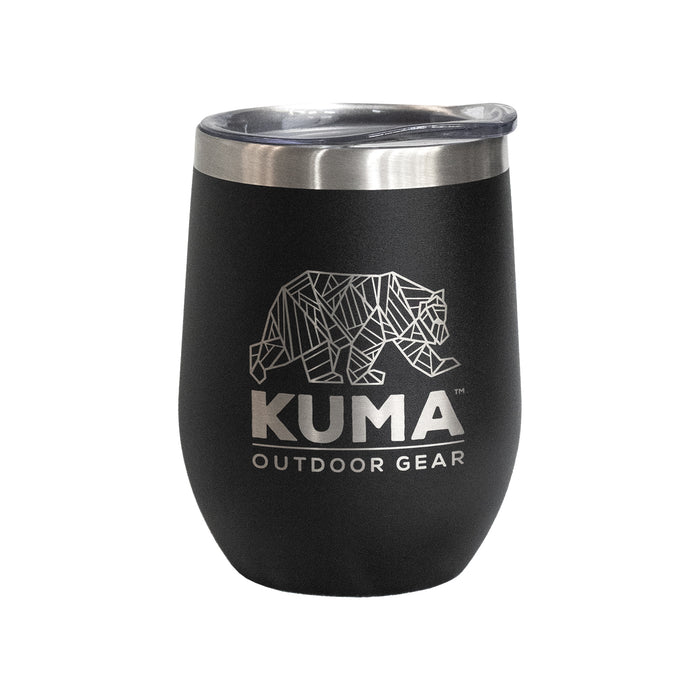 Kuma Wine Tumbler Black