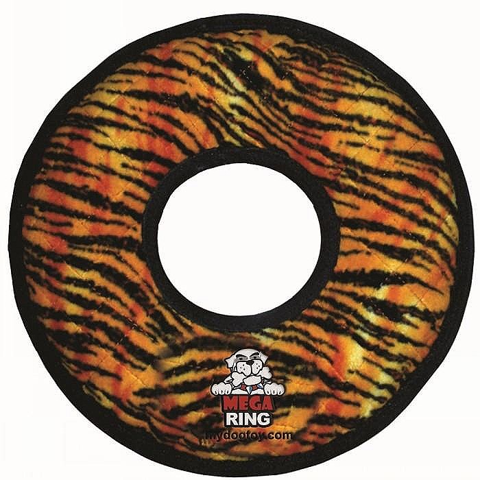 Tuffy Mega Ring Tiger Print Tuff Scale 10