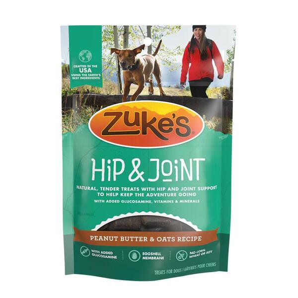 Zukes Hip & Joint PB & Oats Treats 16oz