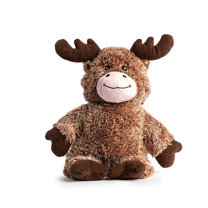 Fabdog Fluffy Dog Toy Moose Sml