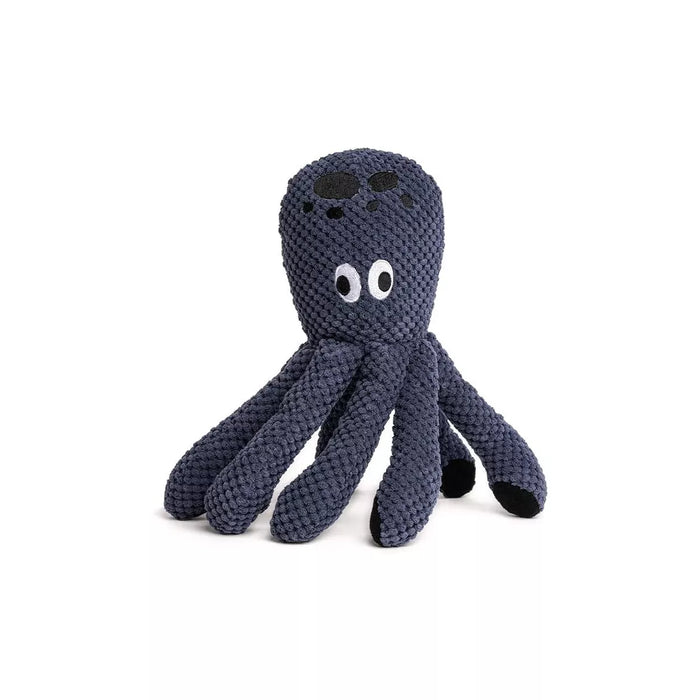 Fabdog Floppy Dog Toy Blue Octopus Lrg