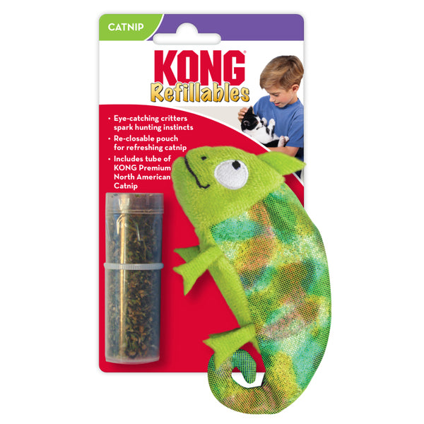 Kong Chameleon | Catnip Refillable