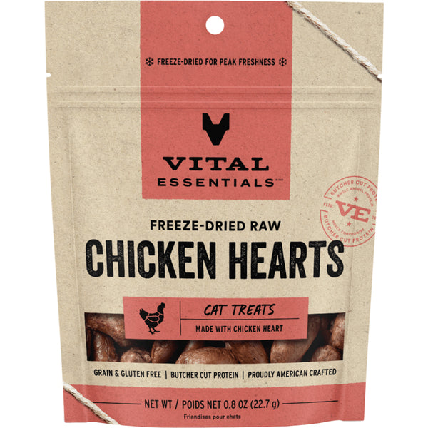 VE FD Feline Chicken Hearts .8oz