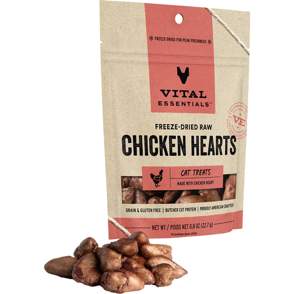 VE FD Feline Chicken Hearts .8oz