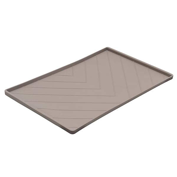 MM Mat with Metal Rods Med Warm Grey