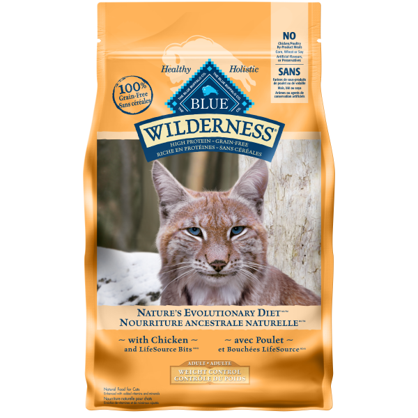 Blue Wilderness GF Cat Weight Control Chicken 5lbs