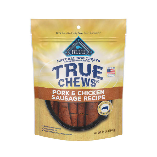 BB True Chews Pork/Chicken Sausage 14oz