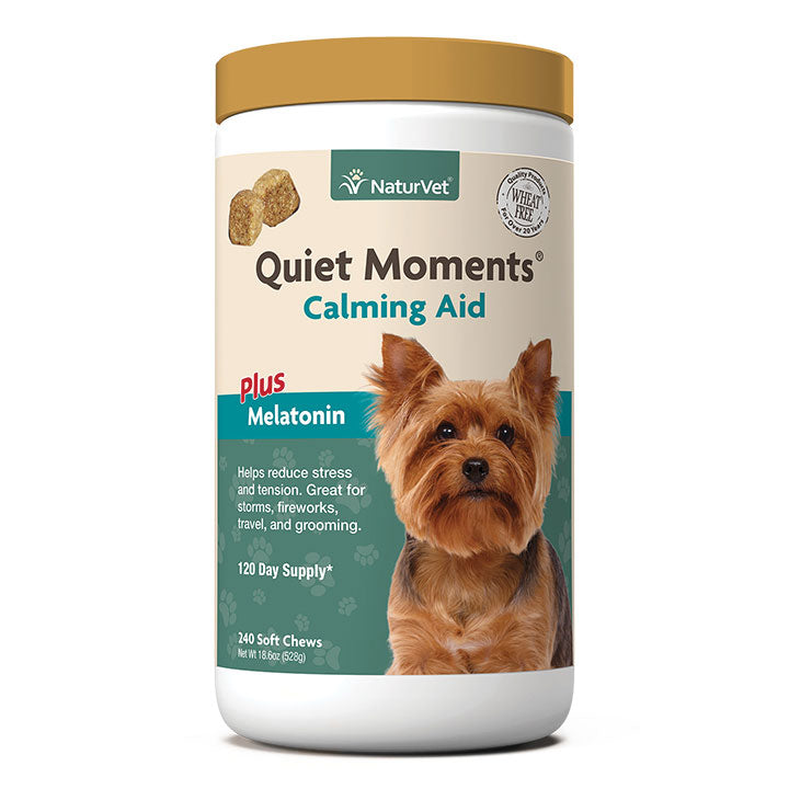 Naturvet quiet moments 2025 calming aid plus melatonin