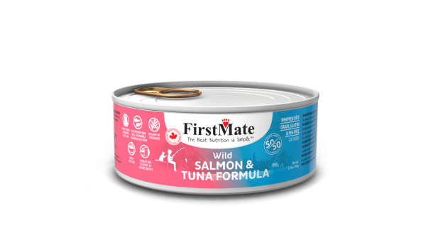 FirstMate Wild Salmon/Wild Tuna Cat 5.5oz